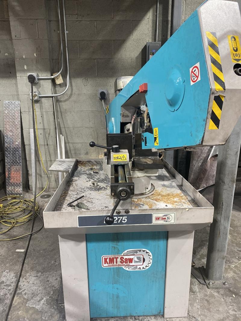 KMT Saw Model H275 in the General Welding Company shop