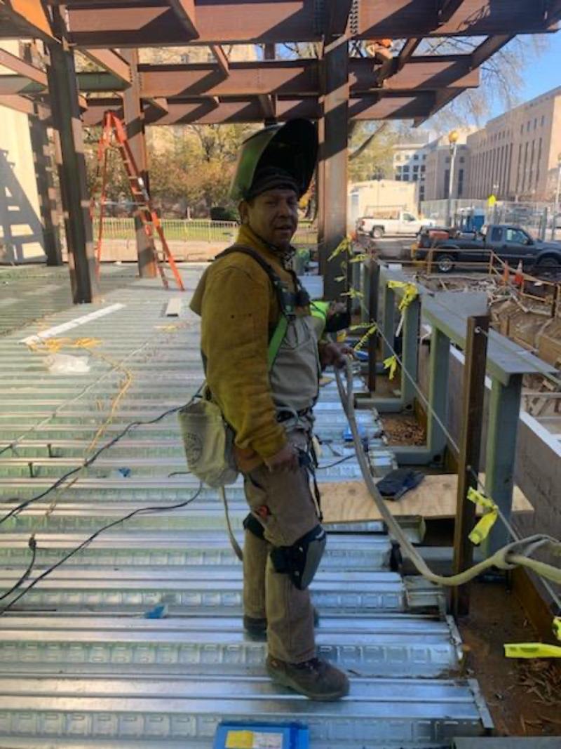 Carlos Castillo, Field Foreman at General Welding Company