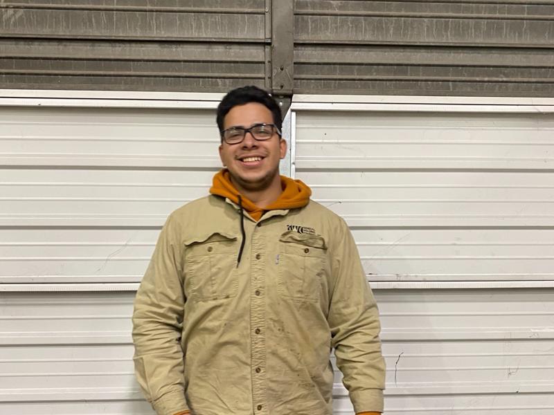 Elvis Garcia, Field Foreman at General Welding Company